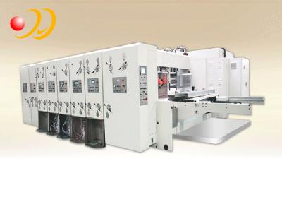 China Auto Computerized Corrugated Box Machine With Touch Screen Control for sale