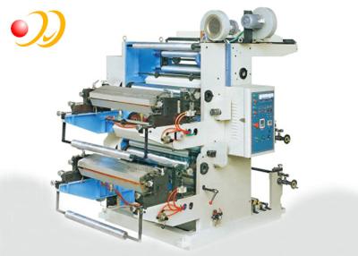 China Roll To Roll Label Sticker Flexo Printing Machine Two - Color for sale
