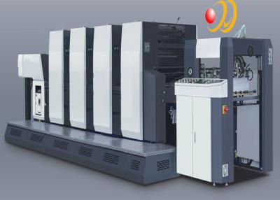 Chine Machine excentrée d'impression automatique multicolore de papier de 4 couleurs de Quarto avec le dessiccateur UV à vendre