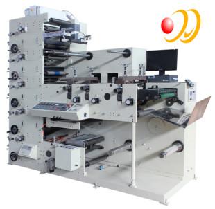 China 3 Phase 380V 50HZ 5 Color Flexographic Printing Machine With Uv Aire for sale