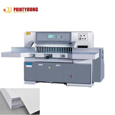 China Hydraulic A2 A3 A4 Guillotine Paper Cutting Machine for sale