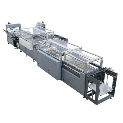 China Caja de proceso de papel de la maquinaria del libro de la cartulina de 3M M que hace la máquina 25Pcs/Min en venta