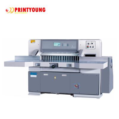 China 4KW 45 Cycles/Min Guillotine Paper Cutting Machine Microcomputer Control for sale