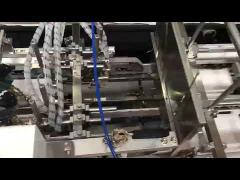 400m/min Six Corner auto folding gluing machine for Pizza Box