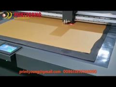 Digital Paper Box Sampler Cutting Making Machine
