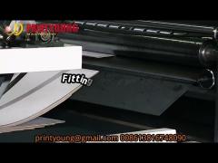 PRY-E Fully Automatic Flute Laminator Machine with ±1mm Fitting Precision