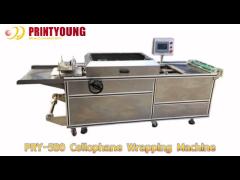 PRY-580 Semi Automatic Tree-Dimensional Cellophane Over Wrapping Machine
