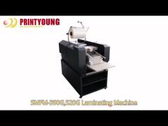 SMFM-G Automatic Digital Oil Heating Film Laminating Machine with Suction Feed