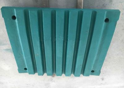 China Precise Dimension Kleemann / Kue Ken Crusher Parts , Sandvik Cone Crusher Spare Parts Jaw Plate for sale