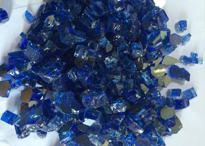 China FIRE PIT GLASS-diamond blue for sale