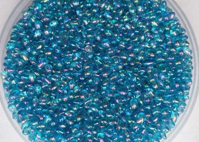 China SWIMMING POOL BEAD-pool bead aqua blue iridescent for sale