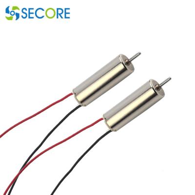 China High Speed Low Current 3.7v Vibratation Motor 7mm Bladeless Fan Motor for sale