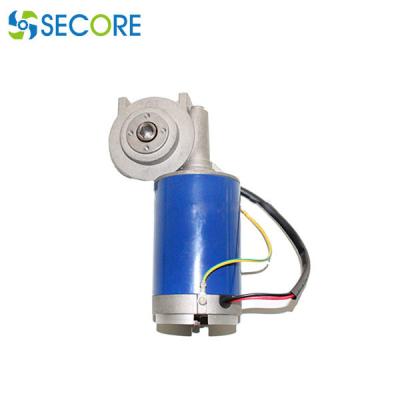 China Oil Expeller Brushed DC Worm Gear Motor , 50rpm Brushed DC Gear Motor for sale
