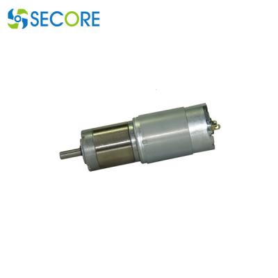 China 12V 36mm PM Gearhead DC Motor ,  24 Volt DC Planetary Geared Motor With Shaft 6mm for sale