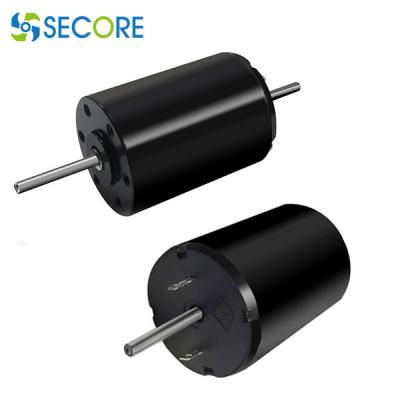 China Double Shaft Brushed Coreless DC Motor 12000rpm CCC For Battery Powered Device for sale