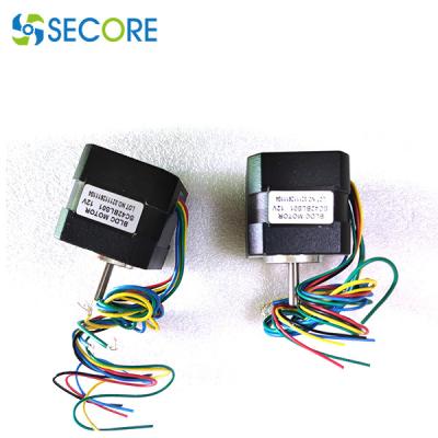 China 4000rpm Square Bldc Motor Permanent Magnet 12V 24V 26W With 120 Degree Angle for sale