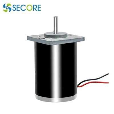 China OD58mm 37W Carbon Brushed Permanent Magnet Dc Motor For Treadmill for sale