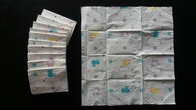 China la aduana imprimió el mini papel seda coloreado del bolsillo en venta