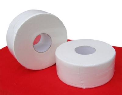 China Tejido del baño del papel higiénico del rollo enorme de la pulpa de la Virgen, 15gsm a 20gsm en venta