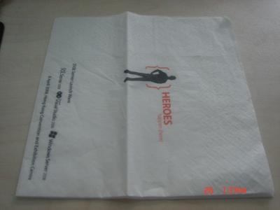 China Customized Printed Paper Napkin & Serviette for wedding party 240mm*240mm for sale