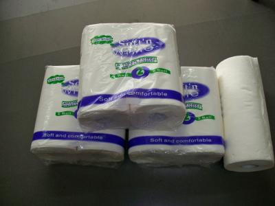 Chine Serviette de papier de Vierge de cuisine en bois blanche de pulpe d'absorption d'eau forte à vendre