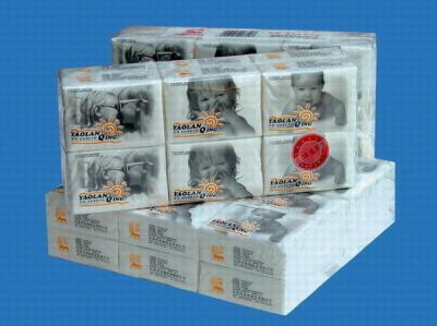 中国 個人化された印刷されたパッキングの小型のティッシュペーパー、Eco の友好的で健康なペーパー ハンカチーフ 販売のため