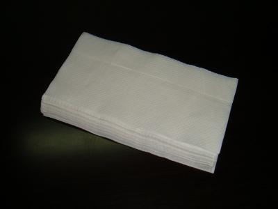 China Absorbent  Zero Bleaching 3 ply paper napkins support Customized size for sale