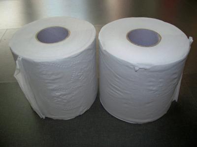 China 120 g White Small Dots Embossed Sanitary Paper , Soft Toilet Tissue for ,Children for sale