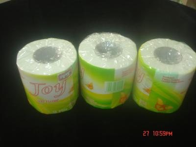 China 2 biodegradables ambientales manejan el papel higiénico del tejido de la pulpa 120g de la Virgen en venta