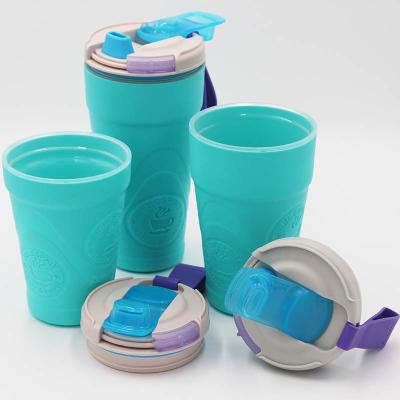 China Reusable Leak Proof Reusable Coffee Cup 360ml 460ml 560ml Capacity for sale