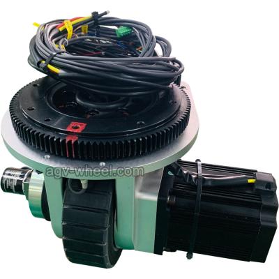 China Vibrate Steering Agv Drive Unit Polyurethane Drive Wheel With Increment Encoder for sale