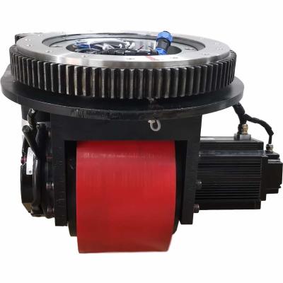 China Multifunctional Automated Walking AGV Drive Unit 48V 3KW DC Motor Steering Wheel for sale