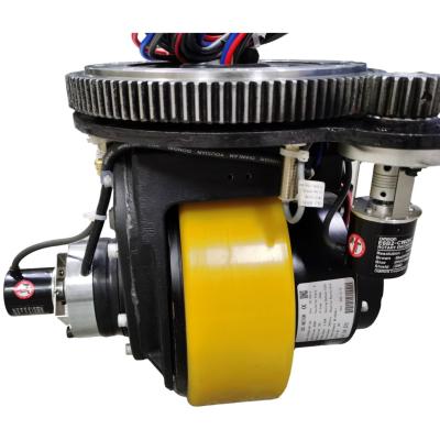China Automatic AC Motor Drive Wheel AGV Integrated Wheels 3000r/min For Transport for sale