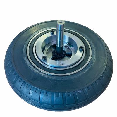 China Tread High Torque AGV Spare Parts Solid rubber Planetary AGV Gearbox Wheels for sale