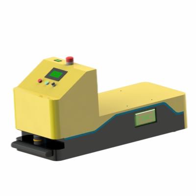 China Tail Hanging Traction AGV Automated Guided Vehicle Dual Drive Wheel For Warehouse for sale