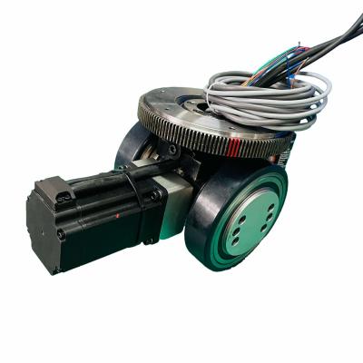 China 400W Built In Motor Controller Gearbox AGV Drive Wheel Service Robot Use for sale