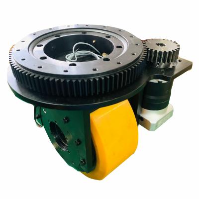 China Load 5000kg Planetary Reduction Heavy Duty Robot Wheels Motor Drive Wheel For AGV for sale