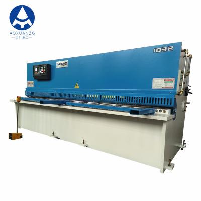 China Carbon Steel CNC Hydraulic Guillotine Shear Cutter 10mm Thickness for sale