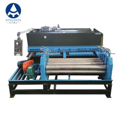 China Metal Plate Straightening Shear Cutting Machine For 4mm 2500mm Semi Automatic for sale