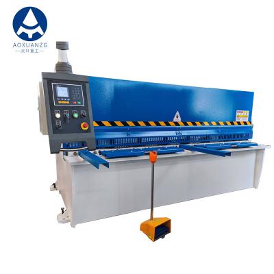 China Precisión de corte de la placa de metal de la máquina del haz hidráulico del oscilación del CNC alta en venta