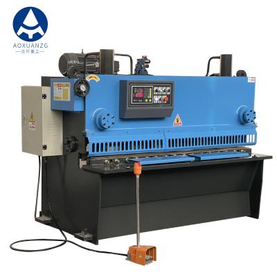 China Metal Plate Hydraulic Guillotine Cutting Machine Shears 4x1600mm Long Life for sale