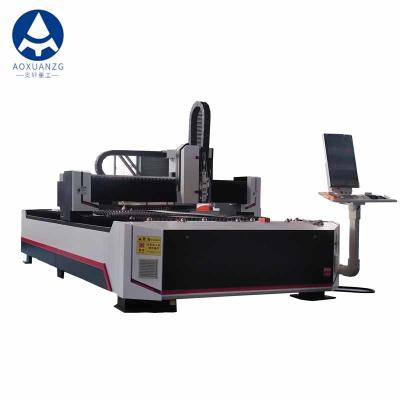 China 3000W Laser Cast Aluminum Beam With 1500*3000mm Working Area Laser Cutting Machine for sale