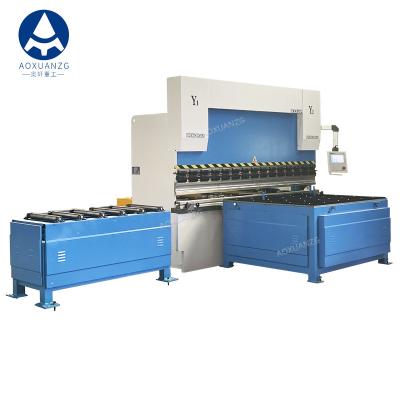 China Full Automatic Press Brakes 100T3200MM Hydraulic With Lifting Platform for sale