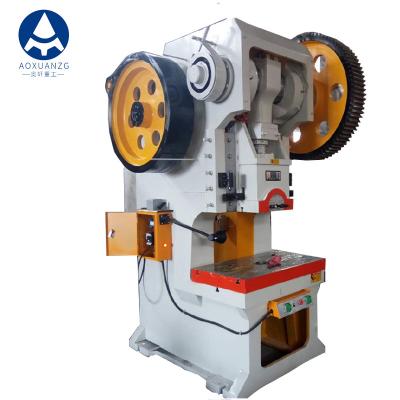 China J21-63 Mechanical Power Press Punching Machine 63T With Customizable Molds  Price for sale