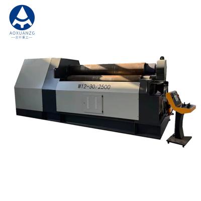 China 2500mm Width CNC 4 Roller Bending Machine Hydraulic for sale