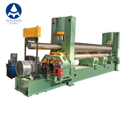 China CNC Hydraulic Upper Roller Universal Steel Plate Bending Rolling Machine CNC for sale
