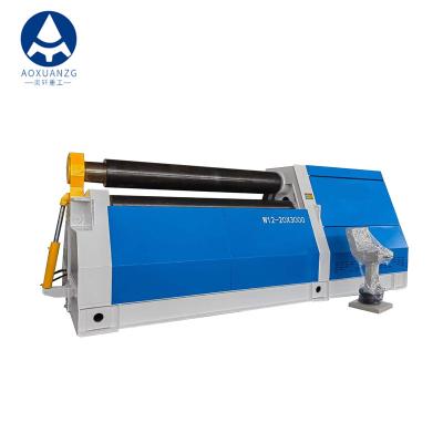 China Metal Plate CNC 4 Roller Bending Machine Hydraulic W12-20×3000 for sale