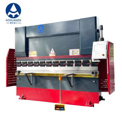 China CNC Controller 2500mm Hydraulic Press Brakes 630kn CNC Bending Machine With TP10s for sale