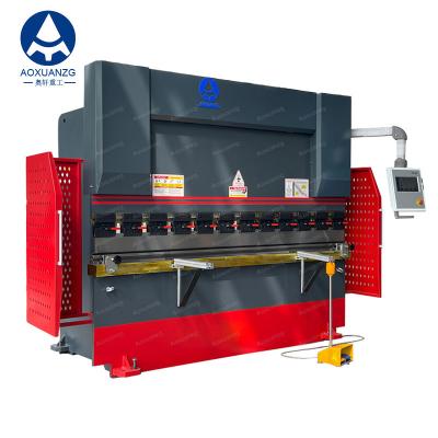 China 3mm Carbon Steel 630KN Nominal Pressure Plate Bending Shearing Machine Press Brake à venda