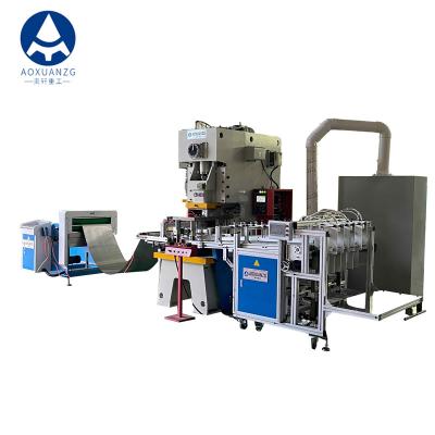 China High-Efficiency Operation JH21-63T Fully Auto Aluminum Foil Lunch Box Containers Making Machine Production Line for sale